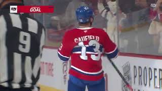 Cole Caufield OPENS THE SCORING For the Canadiens [upl. by Atinid397]