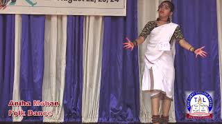 Aniha MohanFolk DanceArts Day [upl. by Sheppard]