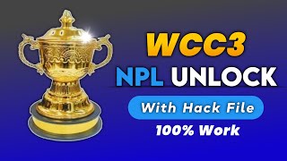 WCC3 NPL AUCTION UNLOCK  WCC3 UNLIMITED PLATINUMS AND COINS  WCC3 MOD APK EVERYTHING UNLOCKED [upl. by Chase975]