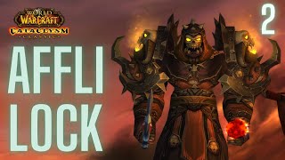 AFFLICTION WARLOCK PvP Gameplay 2  CATACLYSM CLASSIC [upl. by Steck]