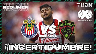 Resumen  Chivas vs FC Juárez  Liga Mx Apertura 22 J1  TUDN [upl. by Enitsirhc]