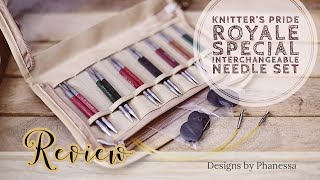 Knitters Pride Royale Special Deluxe Interchangeable Needle set Review [upl. by Fletcher]