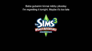 Cant Take That Away By The Friday Night Boys Simlish Version Simlish Lyrics amp English Lyrics [upl. by Leake]