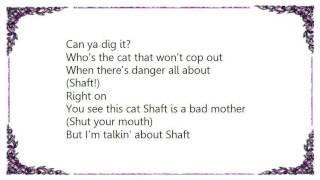 Isaac Hayes  Theme from Shaft Lyrics [upl. by Elicec]