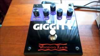 Voodoo Lab Giggity Guitar Pedal Demonstration Overdriven Lead [upl. by Courtnay807]