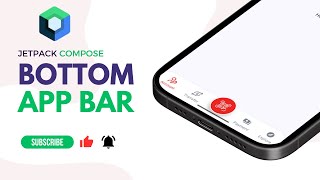 Rio Bottom Navigation Bar Jetpack Compose  Kotlin  BottomAppBar [upl. by Enyedy12]