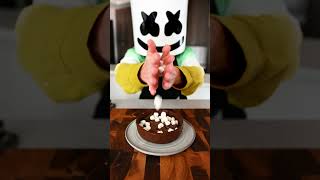 SMores Chocolate Bowl marshmallow dessert recipe [upl. by Norda]