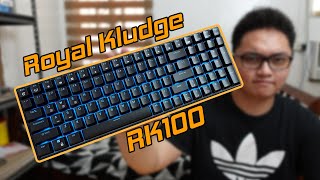 Royal Kludge RK100 RK860  THE Perfect Value Mechanical Keyboard [upl. by Anirec507]