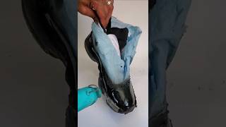 Patent leather repair tips with Footprinse sneakerrestoration sneakerhack sneakerrepair [upl. by Halda]