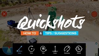 DJI Mavic Air Quickshots  How to use them  Tips  Suggestions for DJI [upl. by Acino]