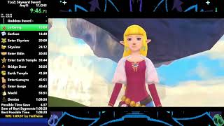 Skyward Sword Any Speedrun in 10938 [upl. by Rhianna20]