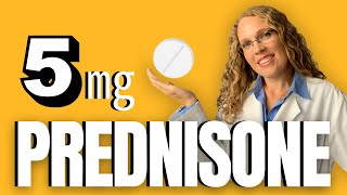 Prednisone 5mg Tablets What Side Effects What is 5mg Used For [upl. by Elmo]