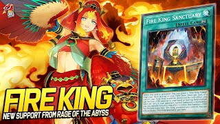 Deck Fire King Pure Post Rage of the Abyss EDOPRO  Replays 🎮  Decklist ✔️ [upl. by Sucrad439]