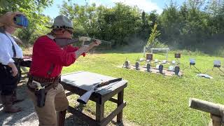 Emmett Moon shoots the cemetery wit the Wartrace Regulators [upl. by Heddie]