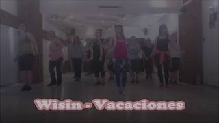 Wisin  Vacaciones  Zumba Fitness choreography by Agata Soszyńska [upl. by Woolson]