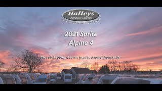 2021 Sprite Alpine 4  The Sub1300kg fixedbed 4berth touring caravan from Swift [upl. by Concepcion]