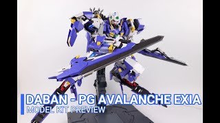 KIT PREVIEW DABAN  PG AVALANCHE EXIA pt2 [upl. by Bopp]