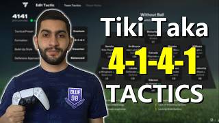 4141 FC25 Tiki Taka Custom Tactics [upl. by Yornoc]