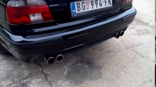 BMW e39 530d sound [upl. by Akirea209]