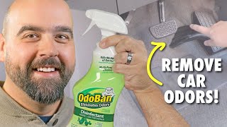 How to Get Smoke Smell Out of Car with OdoBan Remove Smoke Smell from Car [upl. by Ruben216]