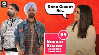 Nimrat Khaira Exclusive Interview  Favourite CoStar Diljit Dosanjh Or Amrinder Gill Teeja Punjab [upl. by Salisbarry]