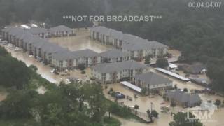 81316 Greenwell Springs  Central LA Extreme Flooding Chopper Footage [upl. by Eliak]