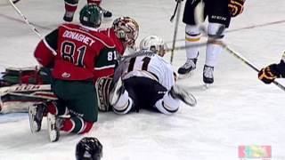 HIGHLIGHTS Mooseheads nipped by Eagles in OT [upl. by Ruddy]