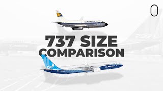 Just How Small Was The Original Boeing 737 [upl. by Malinin]