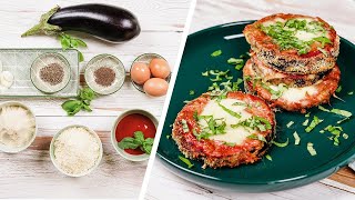 Recette Daubergine Au Parmesan Kéto [upl. by Ecurb213]