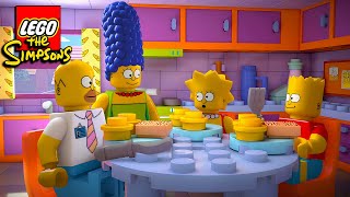 What If The Simpsons Became Lego  The Simpsons Recap [upl. by Rawden18]