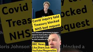 Covid inquiry told Treasury blocked NHS Bed request news worldnews uknews nhsengland uk nhs [upl. by Anot]