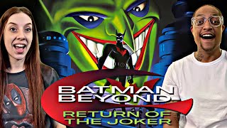 BATMAN BEYOND RETURN OF THE JOKER2000  MOVIE REACTION  HER FIRST TIME WATCHING  TERRY MCGINNIS🦇 [upl. by Dorehs]