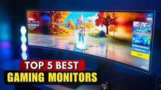 Top 5 BEST Gaming Monitors in 2024  Best Gaming Monitors gamingmonitors [upl. by Mathias]