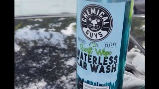 trying out Chemical Guys quotwaterless car washquot carwash washing car ChemicalGuys [upl. by End741]