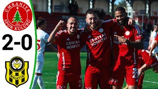 Ümraniyespor vs Yeni Malatyaspor 20 All Goals and Extended Highlights [upl. by Feirahs]