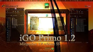 Emulador WinCE iGO Primo 12 Miopocket 30 release 55 [upl. by Roskes]