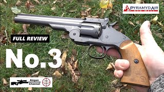 Barra Schofield No3 BB Revolver US Army Replica Co2 Air Pistol [upl. by Eecram]