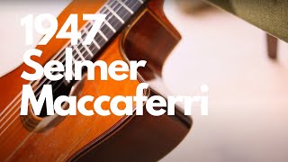 Secrets of the 1947 Selmer Maccaferri Guitar Revealed [upl. by Blockus612]