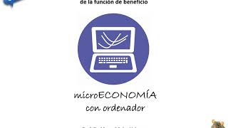 Microeconomía con Microsoft Excel Maximización del beneficio Microeconomics with Microsoft Excel [upl. by Aziram554]