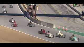 CycleKarts at Laguna Seca Le Mans Start [upl. by Isewk374]