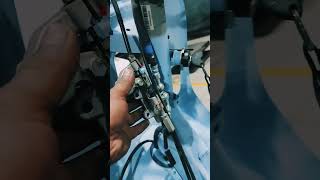 Vespa vxl 125 cc🛵🛵 new chesis install 😲YouTube short video👈👩‍🔧👩‍🔧 [upl. by Nilkcaj]