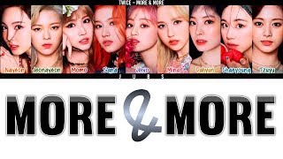 Como Cantar More amp More  TWICE Letra Simplificada [upl. by Eustasius943]