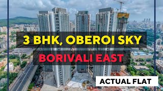 Oberoi Sky City Borivali  3 BHK with Balcony in Oberoi Sky City  Oberoi Sky City Flats luxurious [upl. by Atsirt66]