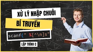 Lập trình C  Khắc phục lỗi không nhập được chuỗi trong lập trình C trên vscode  Văn Công Khanh [upl. by Hteik]