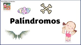 Palíndromos  O que é palíndromo  Hora de Estudar [upl. by Avivah]