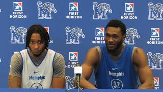 Mens Basketball Colby Rogers and Moussa Cisse Press ConferenceOctober 31 2024 [upl. by Donna857]