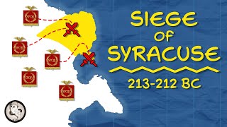 Defying Ancient Rome Siege of Syracuse [upl. by Tahmosh]