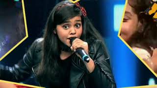 Muqabla Muqabla by Yumna Ajin and Shanmukha Priya Saregamapa Lil Champs [upl. by Eilata]