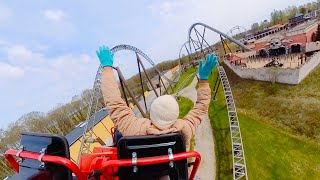 Piraten Djurs Sommerland  ONRIDE  roller coaster POV [upl. by Egide]