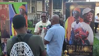 LAURELTON QUEENS LEGEND  FRED aka UNC arrives As He is Honored on his 60th Birthday [upl. by Ellebana338]